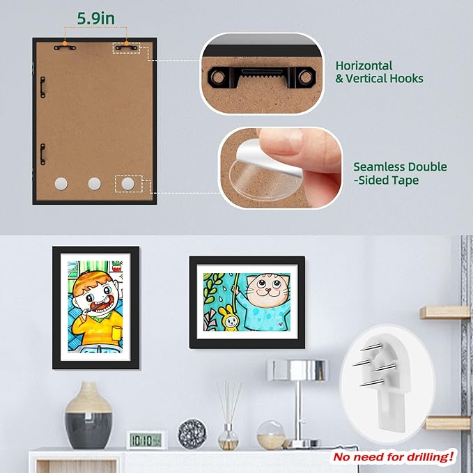 Kids Art Display Magnetic Frame