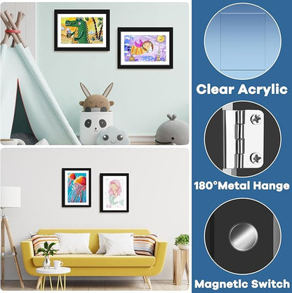 Kids Art Display Magnetic Frame