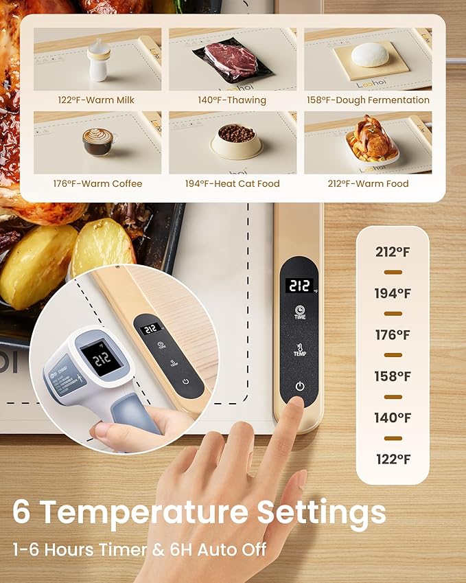 Electric Food Warming Tray
